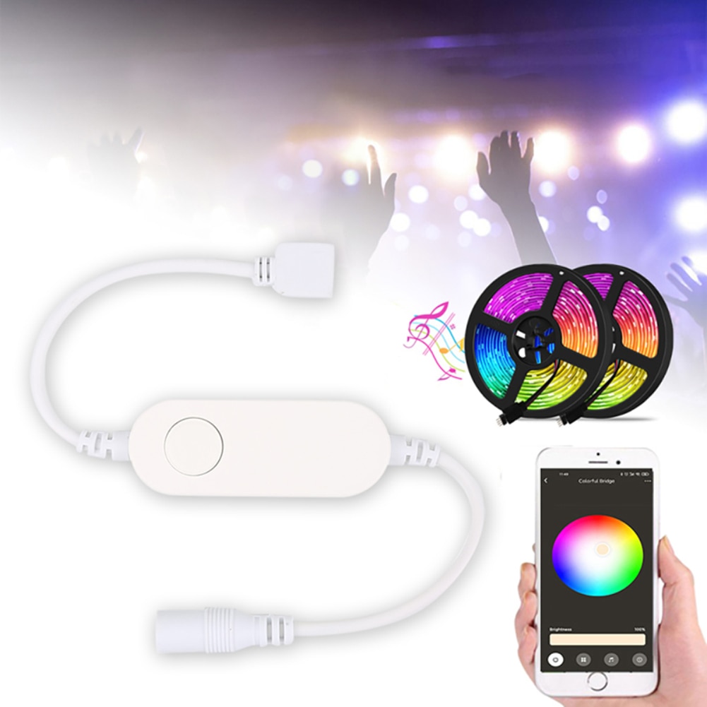 Homekit 5-24V Wifi RGB Led Light Strip Wireless Remote Controller Diy LED Controller Dimmer Smart Home Automation Work With Siri